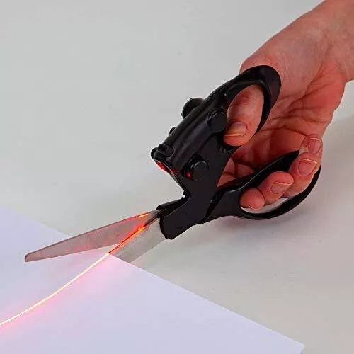 Tijera con Rayo Laser + Afilador - Imagen 5