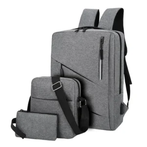 Trio Morral con Puerto USB y Cable para PowerBanck