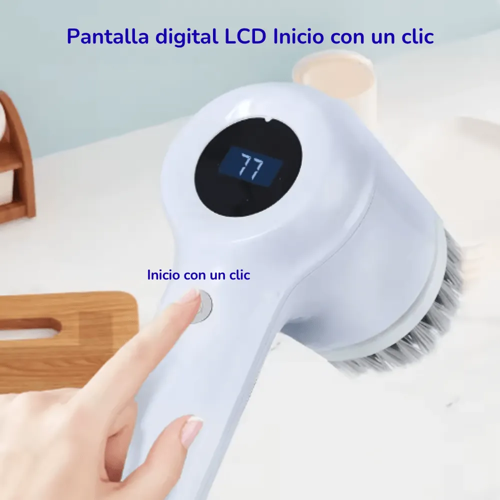 Cepillo de Limpieza Inalámbrico Recargable - Imagen 3