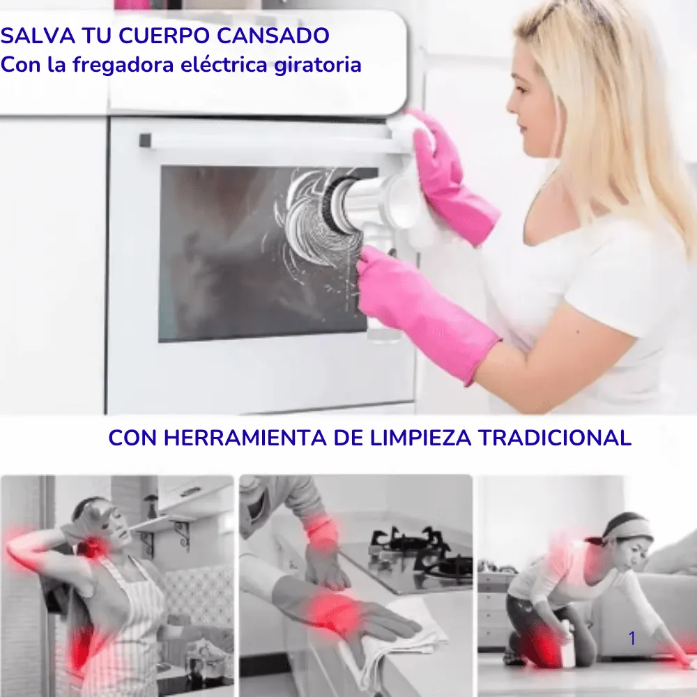 Cepillo de Limpieza Inalámbrico Recargable - Imagen 2